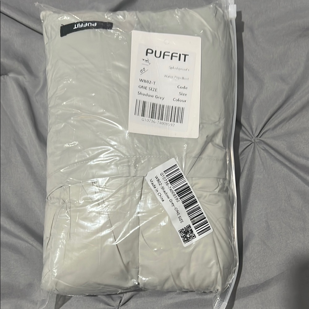 Puffit Shadow Grey Scarf